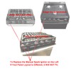 Piezo Ignitor Kit for Atwood,Wedgewood,Dometic,Suburban,Magic Chef 3-Burner RV Stoves (Ignitor