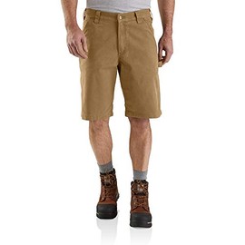 Carhartt mens 11" Rugged Flex Rigby Work Utility Shorts, Hickory, 36 Regular US