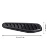 2pcs Carbon Fiber Style Car Air Flow Intake Decorative Scoop