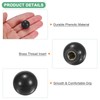 M METERXITY 6-Pack Threaded Ball Knobs, M5 Female Thread 16mm