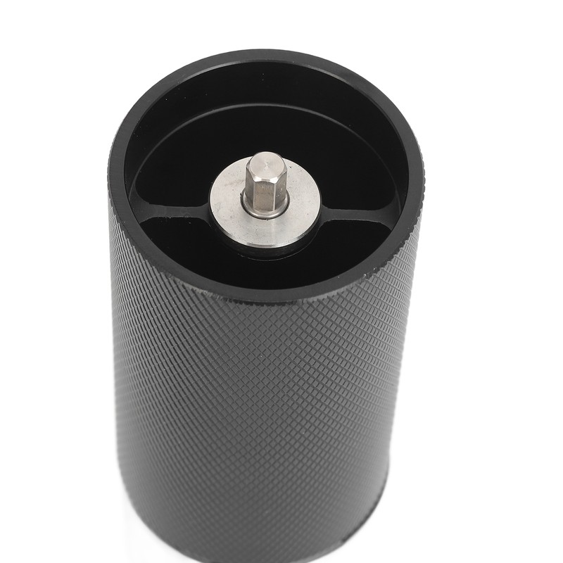 Manual Coffee Bean Grinder Multifunction CNC Steel Core Adjustable Thickness