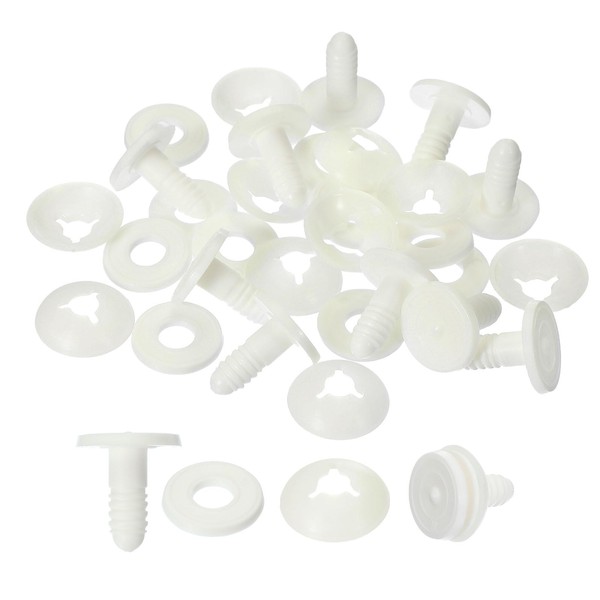 PATIKIL 30mm Doll Joints, 10 Set Plastic Removable Animal Joints