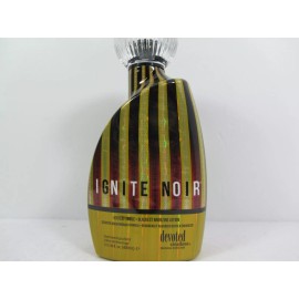 DEVOTED CREATIONS IGNITE NOIR HOTTEST TINGLE BLACKEST BRONZING TANNING LOTION