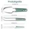 Gdraco 3-in-1 Stainless Steel Fruit Cutter Watermelon Cutter Stainless Steel