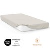 sleepling Flannelette Fitted Sheet, Made in Germany, 100% Cotton, Mattresses