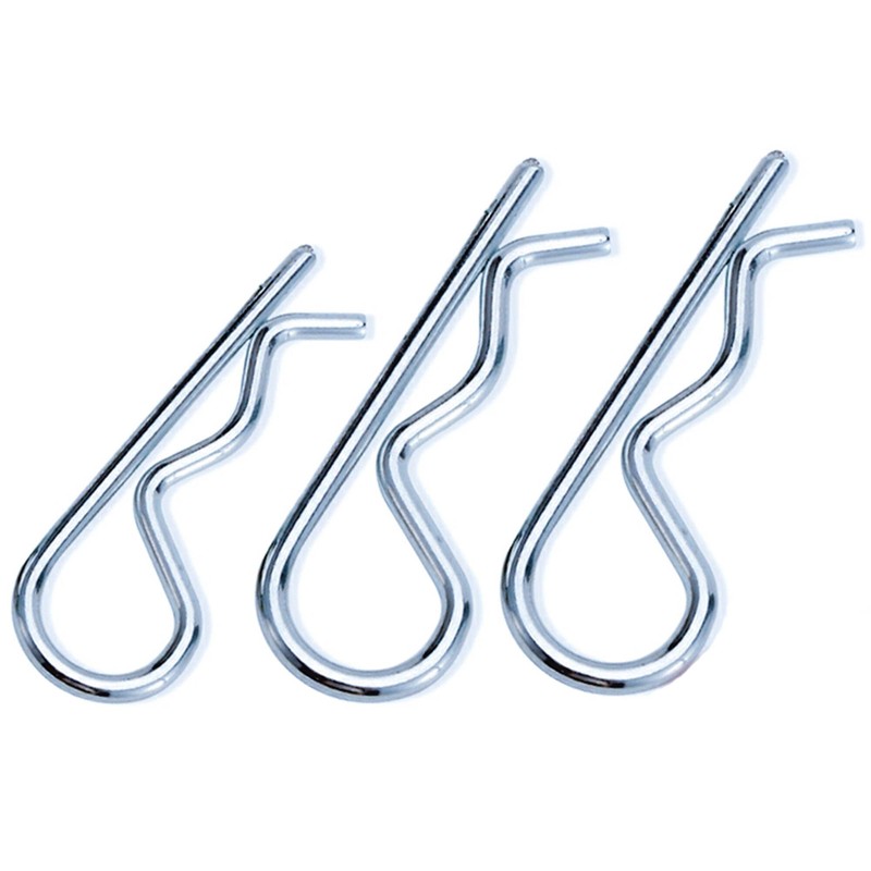 8-20Pack Multisize Flat Head Adjustable Clevis Pin,with Multi-Hole Cylindrical Pin