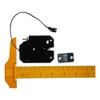 SSHHUI DC 12V 2A Electric Latch Lock, Cabinet Electromagnetic Lock,