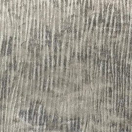 Fashion Fabrics LLC 58" Silver Corduroy Stretch Velvet Apparel Costume Fabric - Sold by The Yard - 60"