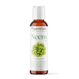 Neem Oil 2 fl. oz. – Unrefined Cold Pressed 100% Pure Natural – Nourishing for Skin, Hair, and Scalp – Hydrating and Moisturizing.