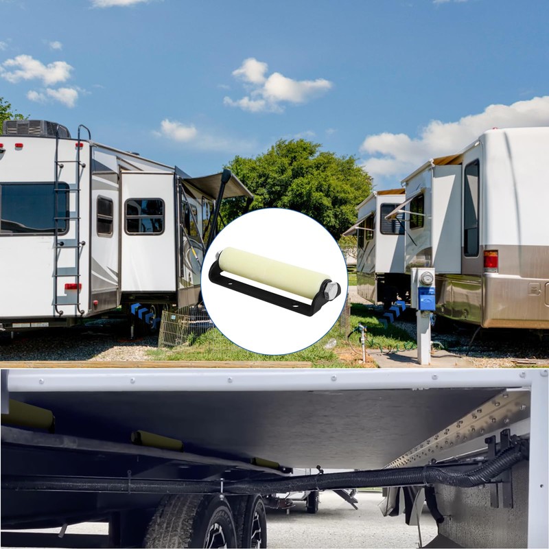 GGTE Replacement Roller for RV Slide Out Nylon Roller Solid