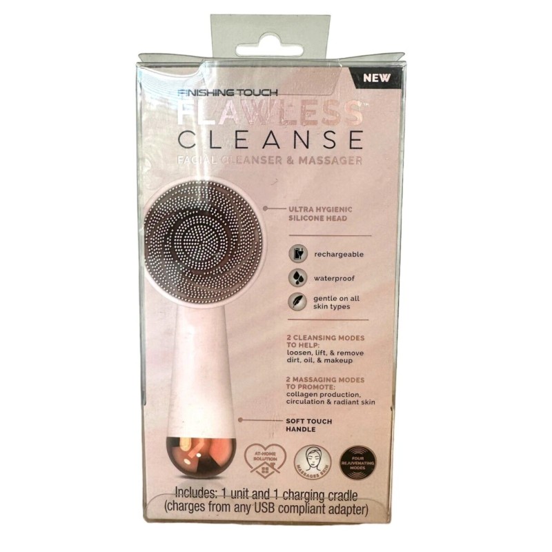 FLAWLESS Finishing Touch Flawless Cleanse Silicone Face Scrubber and Cleanser