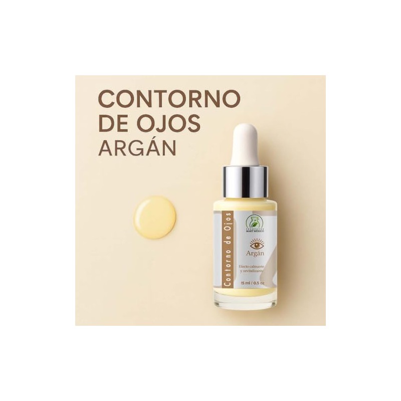 Contorno De Ojos Argán Fortalecedor 15ml Productos Mart Mexico