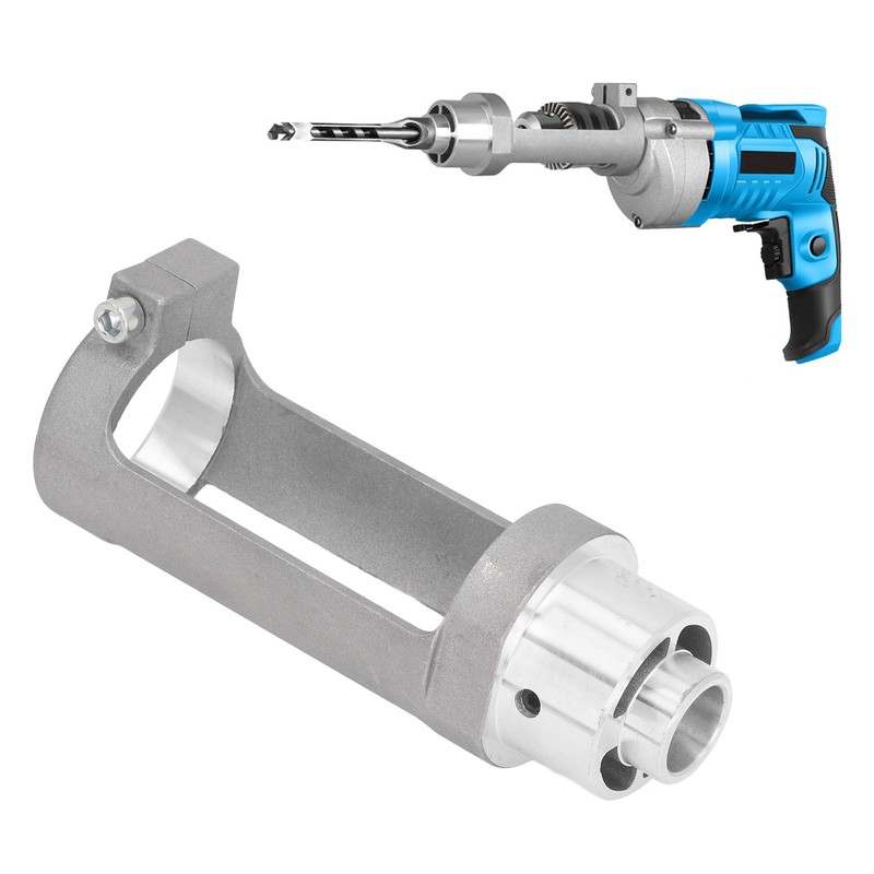 Square Hole Drill Bit Adapter Aluminium Alloy Square Hole Drill