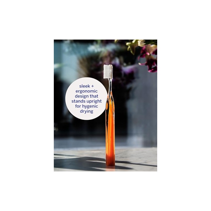 Supersmile Crystal Collection - Cepillo de dientes, color naranja