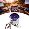 DC 12V Universal Motorcycle LED Display Tachometer Electronic Tach Meter
