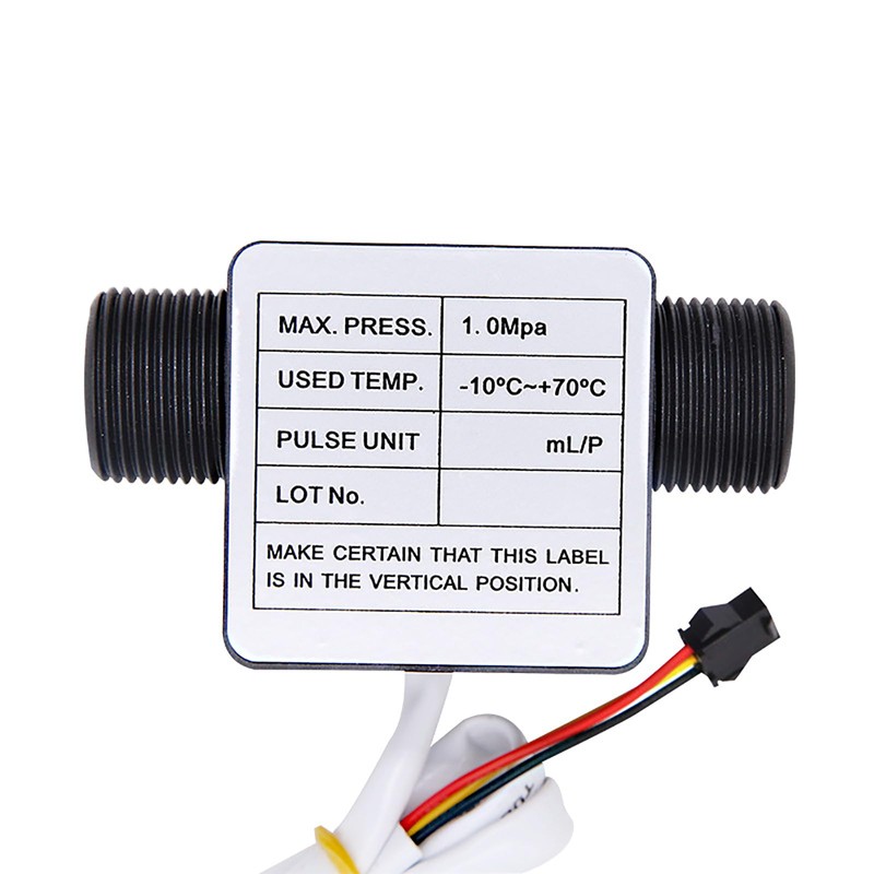 GREDIA 3/4" Male Thread Oil Flow Sensor High Density Liquid