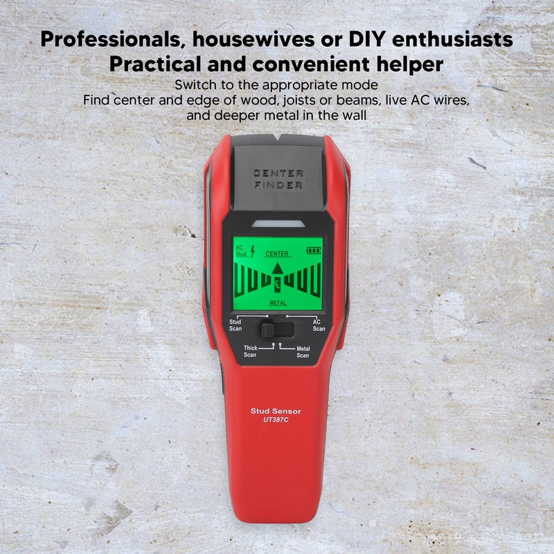 Stud Sensor Finder Metal Scanner Electronic Detector with Beep Alarm