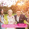 SOSPIRO 32 Kraft Paper Cones, 12 Packs Natural Wedding Confetti,