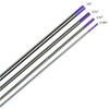 WeldingCity 10-pcs Premium TIG Welding Tungsten Electrode Tri-Element Non-Radioactive (Purple/AWS: