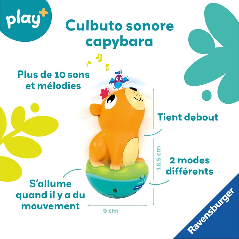Ravensburger -Play + - Capybara Sound Dome - From 6