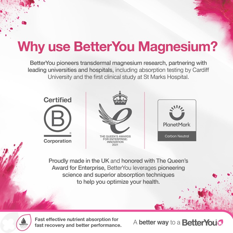 BetterYou Magnesium Gel - Relaxing Muscle Rub - Topical Magnesium