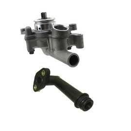 TC-Motor Water Pump Coolant Pipe Joint For Yamaha Linhai Chinese 250cc 260cc 300cc Water Cooled Engine For Asw Manco Talon Bighorn ATV UTV For Trailmaster 300XRX Go Kart For Jonway VOC Scooter Roketa