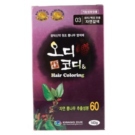 Mulberry hair dye, coloring, natural brown color in 3 minutes like shampoo / 오디 헤어염색약 컬러링 샴푸하듯 3분 자연갈색