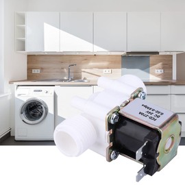 G1/2 Inch Solenoid Valve, DC 24 V / AC 220 V Inlet Water Solenoid Valve NC Electric Water Inlet Valve (DC 24 V)