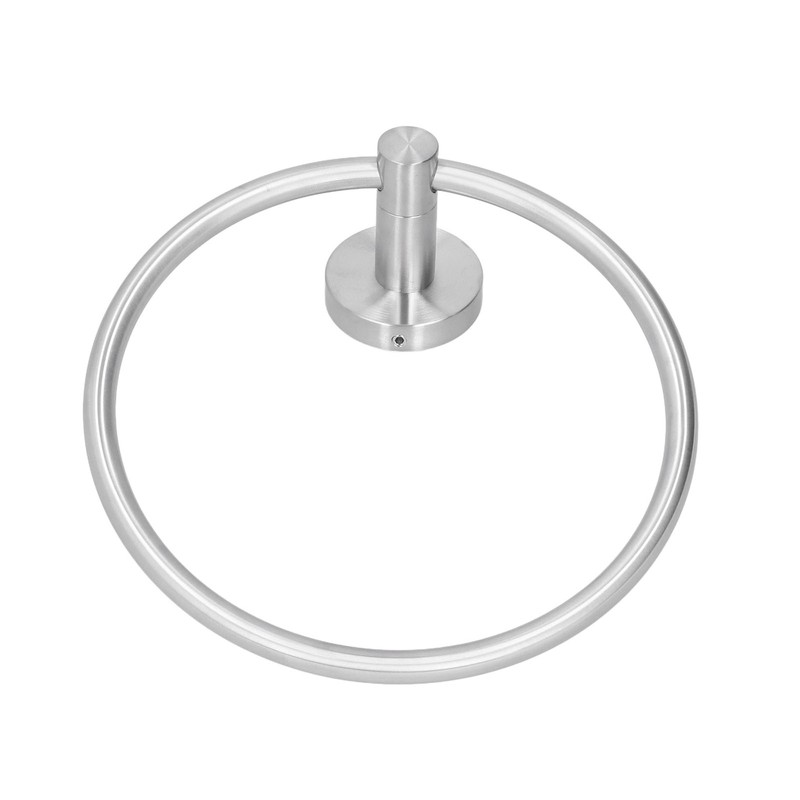 Towel Ring Modern Circle Wall Maounted Stainless Steel Bathroom Towel