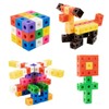 TOGHPUW 100 Pcs Maths Cubes With 10 Colours, Fractions Resources