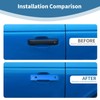 PDKLIN for Bronco Door Handle Cover Trim Light Blue Fit