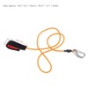 SPYMINNPOO Kayak Paddle Leash,Elastic String Boating Kayak Paddle Safety Rod