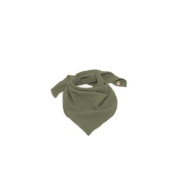 nanito Scarf Baby Scarf, Children's Scarf, Muslin Scarf, Choice of Colours, Baby Boy, Girl, Burp Cloth, 100% Organic Cotton, 45 x 45 cm, khaki