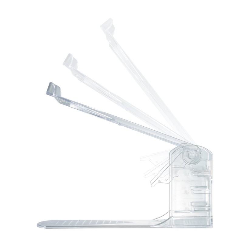 Seige Wicker Shoe Storage Half 3 Levels Adjustable with Clear I – 558 