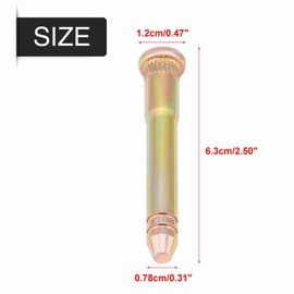 Hinge Pin for Honda Civic Accord CR-V CRX CX DX EX SI EG6 B16 D16 EK 4Pcs Car Door Hinge Repair Kit