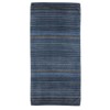 PIP STUDIO Geometric Print Bath Towel Dark Blue 70 x