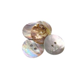BOTIBOTON - Mother of Pearl Buttons Made of Shell Buttons - Akoya - Mother of Pearl Buttons Large for Sewing - Small Button for Babies and Shirts - Various Sizes - Made and Shipped from Spain - 20 mm