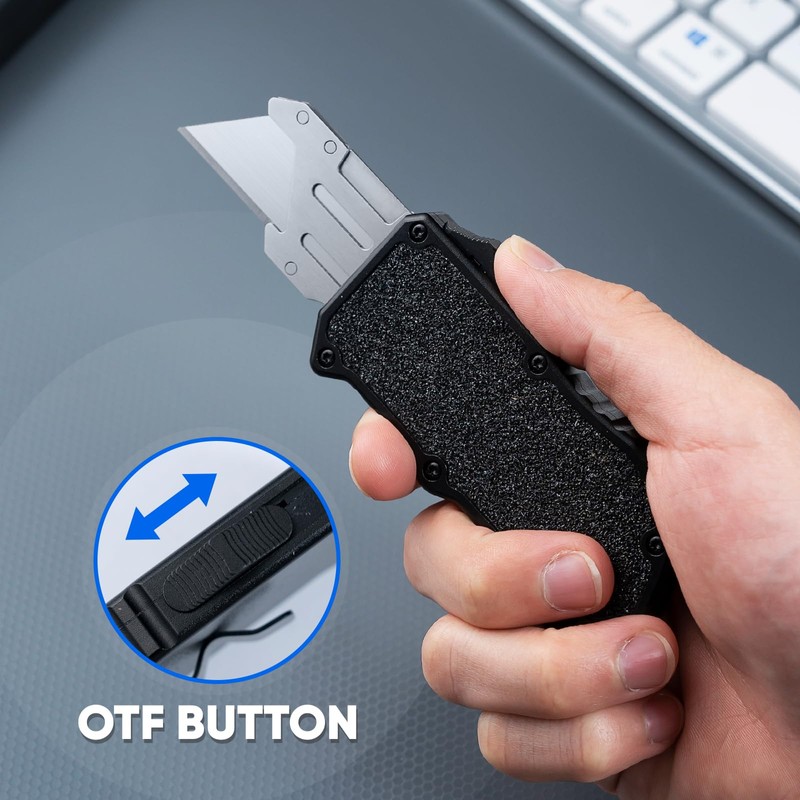 XXV Aluminum Alloy Utility Knife, Box Cutter,Cute Heavy Duty Pocket