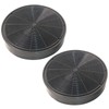 SPARES2GO Anti-Odour Charcoal Carbon Filters for Rangemaster Cooker Hood Vent