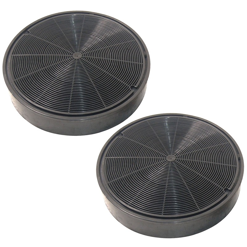 SPARES2GO Anti-Odour Charcoal Carbon Filters for Rangemaster Cooker Hood Vent