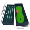 JUNTAO Mini Golf Club Putter Ballpoint Pen Golfers Gift Box