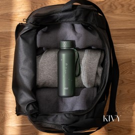 KIVY Slim Water Bottle 22oz [Lightweight & Shatterproof] - Reusable Tritan Water Bottle - Leak Proof Bottle for Women & Men - Water bottle no straw - Dishwasher Safe - BPA Free