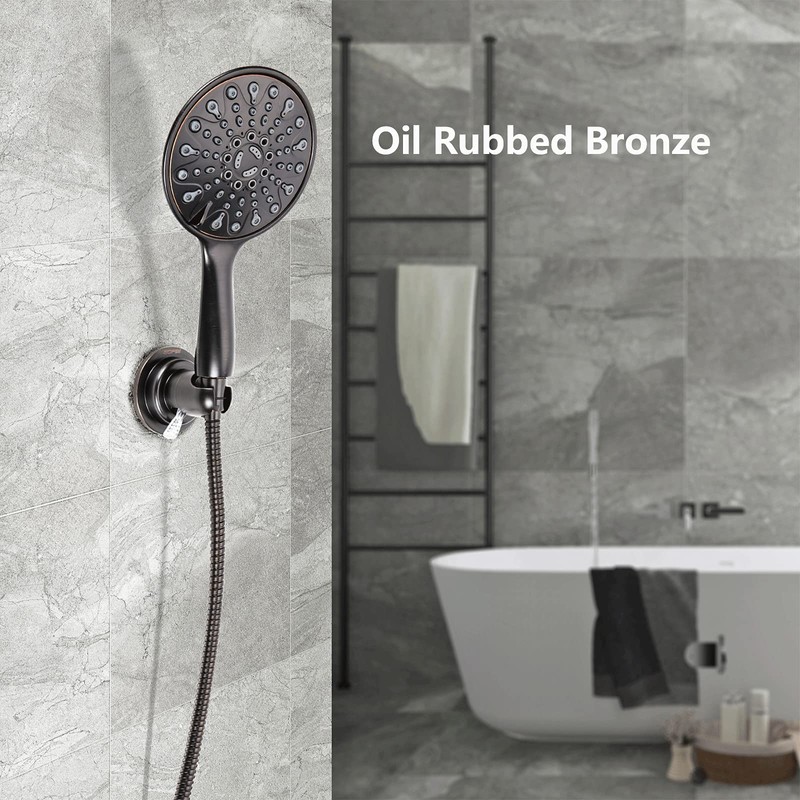 BOPai ORB Suction Shower Head Holder, Relocatable Handheld Showerhead holder,