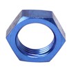5 Pcs AN8 Female Thread Hex Locking Nut Metal Alloy