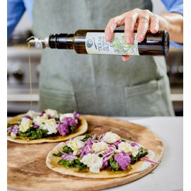 Texas Hill Country Olive Co Spaniard Extra Virgin Olive Oil - Cold Pressed EVOO Gourmet Olive Oil - Rich & Fruity - Perfect for Finishing & Dressing - Award Winning & Made in Texas (8.5 Fl Oz)