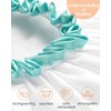 White Shower Cap, Mold Resistant Waterproof Washable Hair Caps for