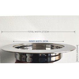 Polished Stainless Steel Communion Tray Plate for Churches,Stackable Communion Bread Plate for Church Communion Supplies,Church Communion Ware Sets