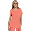 Med Couture Scrub Top Women Missy Fit V-Neck Scrub Top