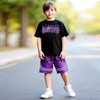 xueteox Summer Clothes for Boys 2 Pcs, Letter Print Tops