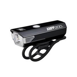 CatEye Unisex's AMPP 200 Front Bike Light Safety, Black, One Size